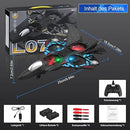 Remote Controlled Fighter Jet Quadcopter Airplane Toy