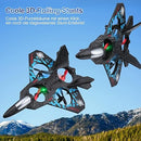 Remote Controlled Fighter Jet Quadcopter Airplane Toy